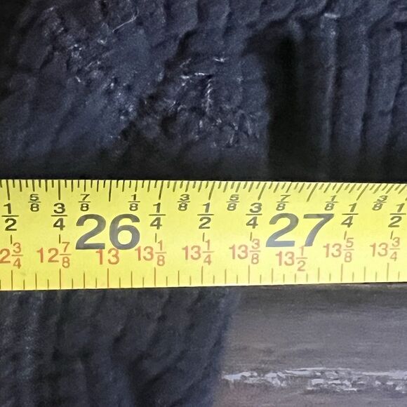 Timberland Men’s 3XL Waffle Fleece Long Sleeve Shirt Quarter Zip Pull Over Black - Picture 5 of 6